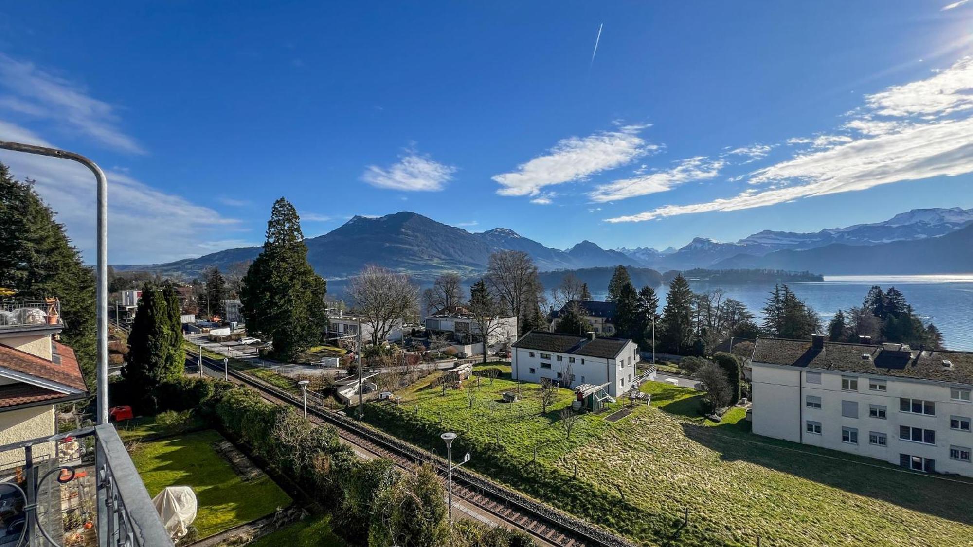 Boutique Apartment Lakeview Luzern 3 外观 照片